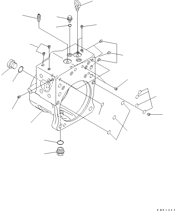 VALVE ASSEMBLY, PC (\7\708-2L-06643) KOMATSU