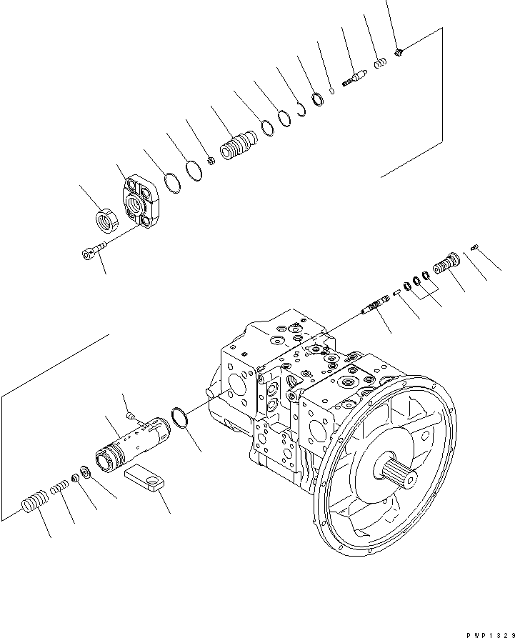 Уплотнительное кольцо круглого сечения (š07000-B2010) KOMATSU