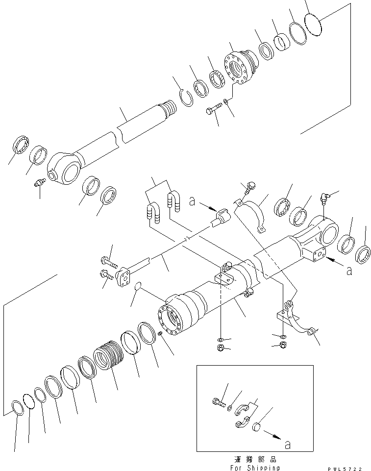 Болт (š01252-62095) KOMATSU
