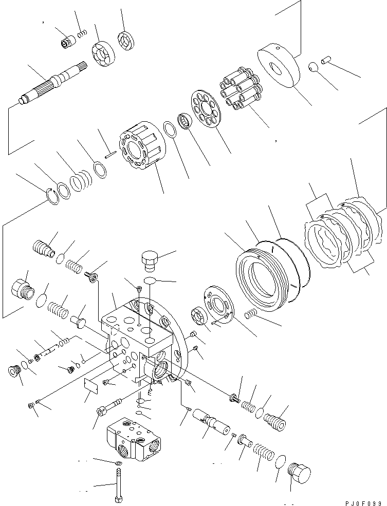 электродвигатель в сборе 22B-60-11351 KOMATSU