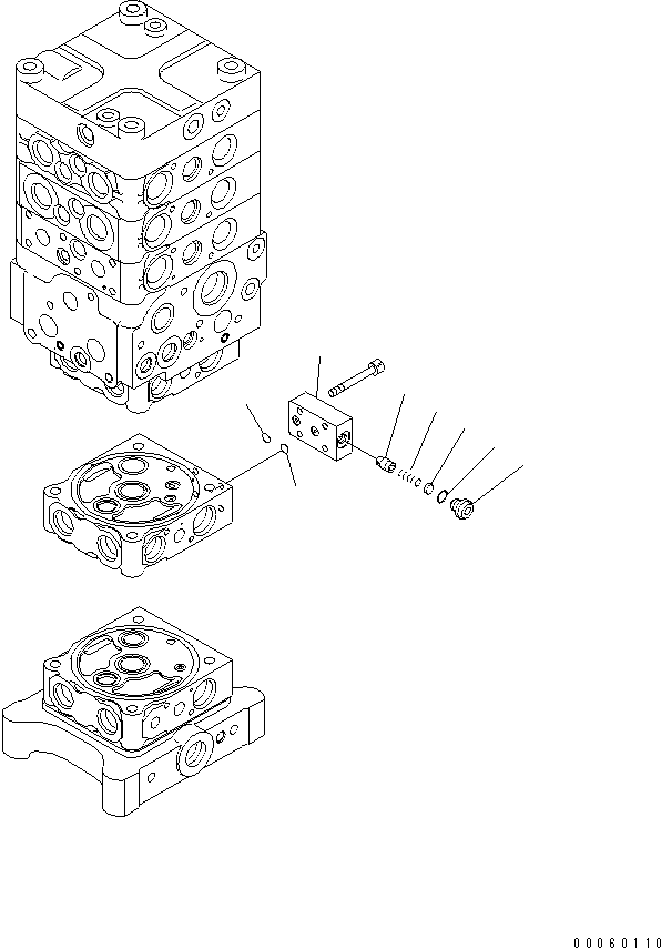 Клапан в сборе 723-48-23402 KOMATSU