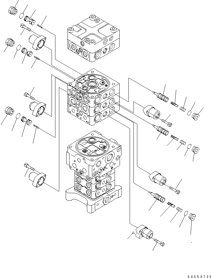 ниппель YU681900A4 KOMATSU