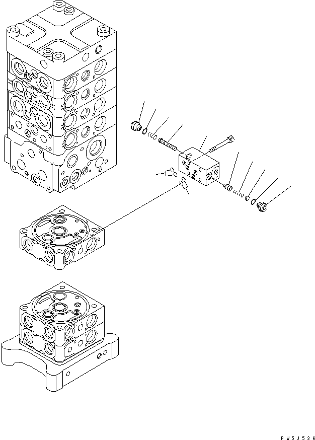 Пилотный клапан 702-21-08770 KOMATSU