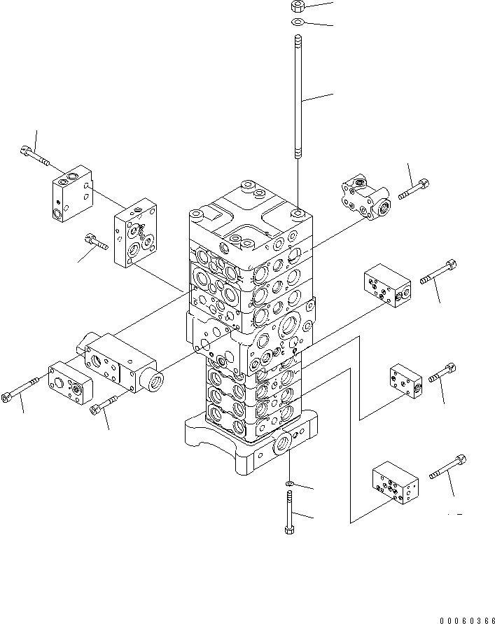 Клапан в сборе (723-49-23700) KOMATSU
