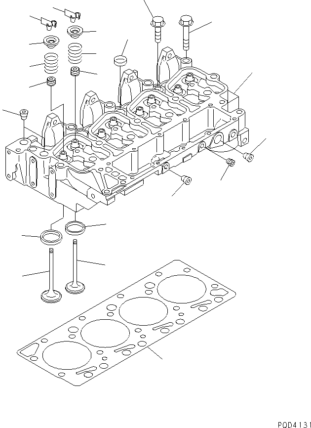 SEAL,EXHAUST 6732-41-4530 KOMATSU