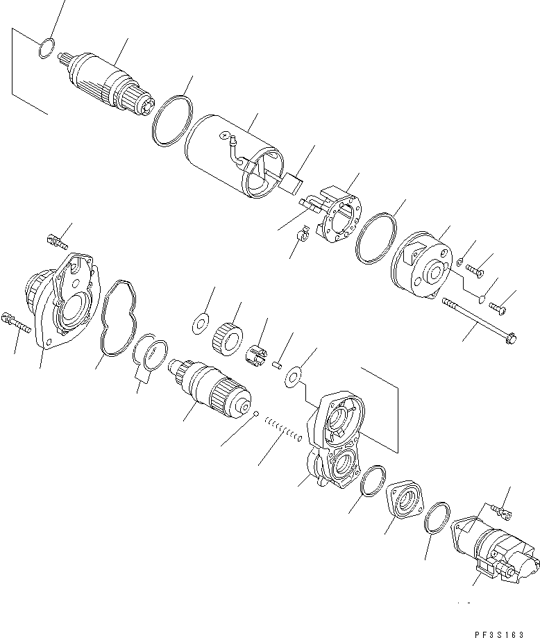 BRUSH ASS'Y KD0-24740-0040 KOMATSU