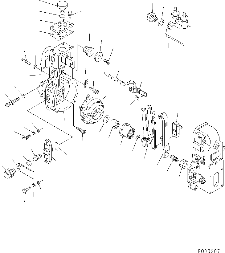 Регулятор в сборе DK105404-5560 KOMATSU