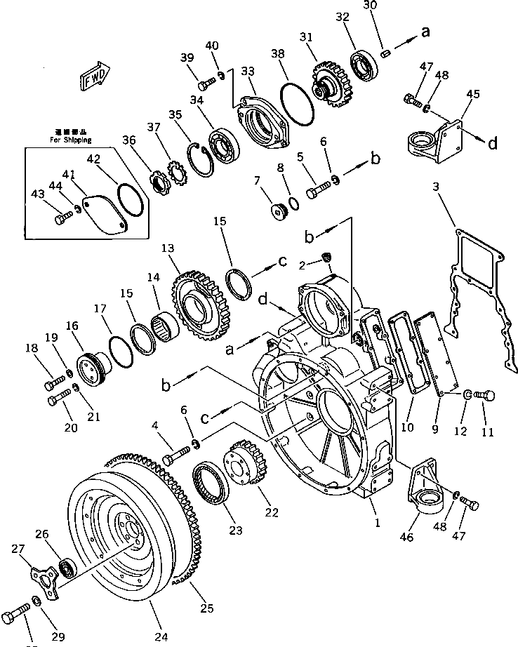 BEARING 06002-06006 KOMATSU