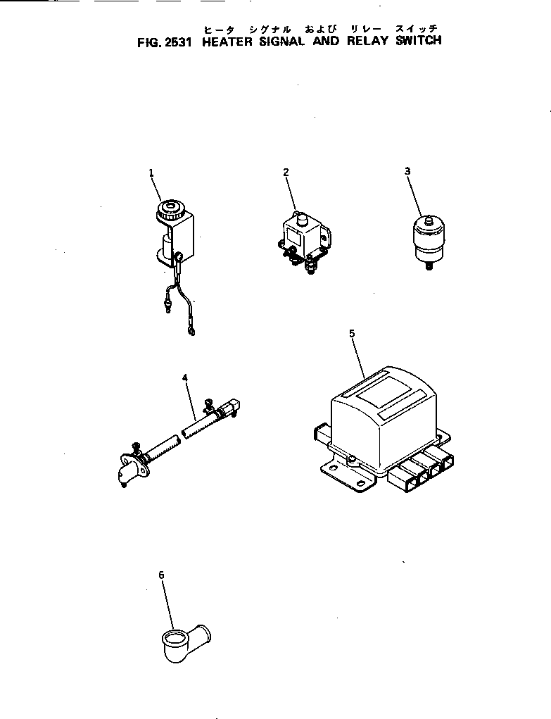 Шланг 08671-21160 KOMATSU