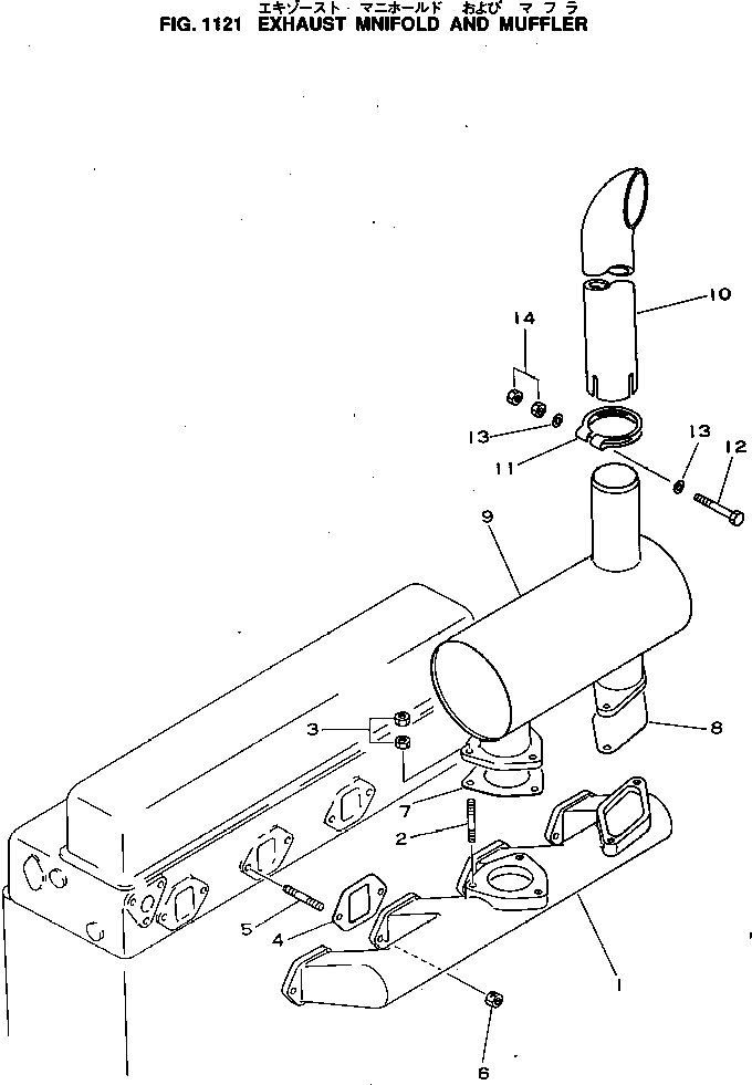 STUD,(SEE FIG.1101) (01140-31035) KOMATSU