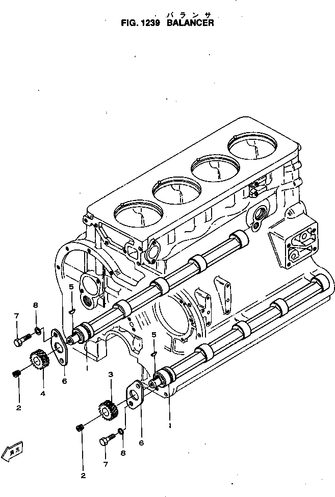 SHAFT ASS'Y,L.H. (\2\6110-30-6610) KOMATSU