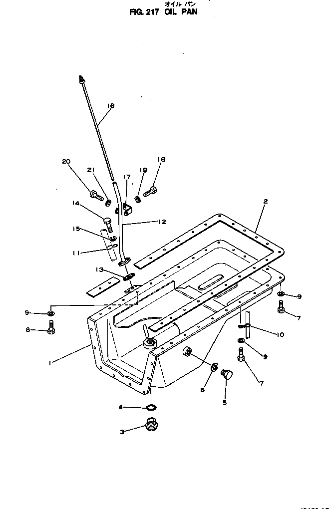 BOLT,(SEE FIG.401) (01010-30818) KOMATSU