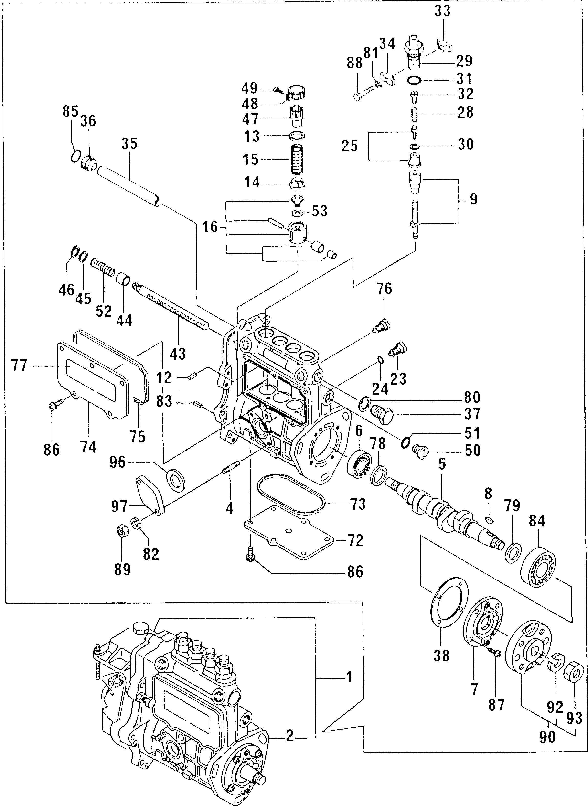 VALVE, SUCTION YM129209-51300 KOMATSU
