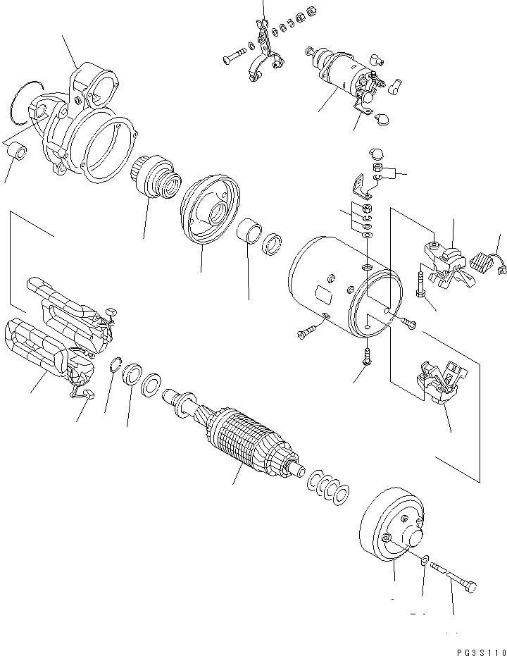 SEAL ASS'Y,(NOT SHOWN) KD7-09210-0300 KOMATSU