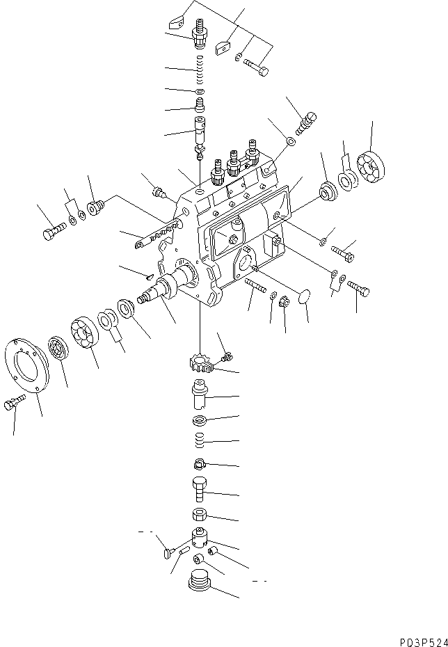 Прокладка DK26512-1540 KOMATSU