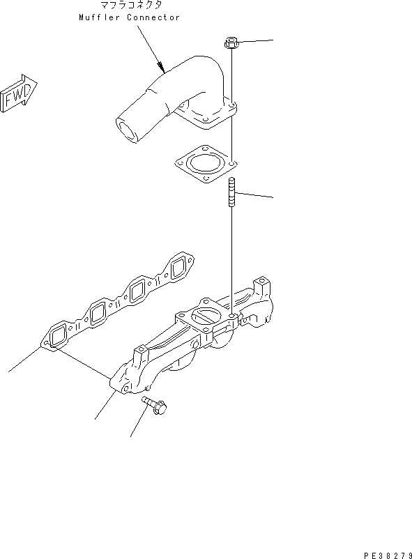 Прокладка (k1) 6205-11-5810 KOMATSU