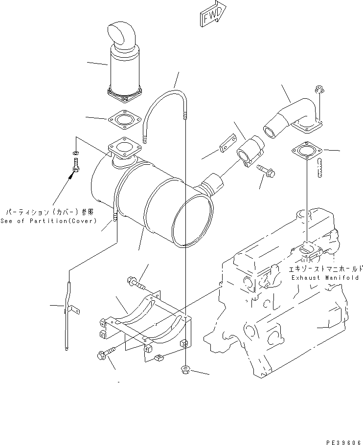 TUBE,DRAIN 6204-13-5410 KOMATSU