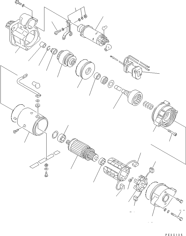 Болт KD1-0240-06355 KOMATSU