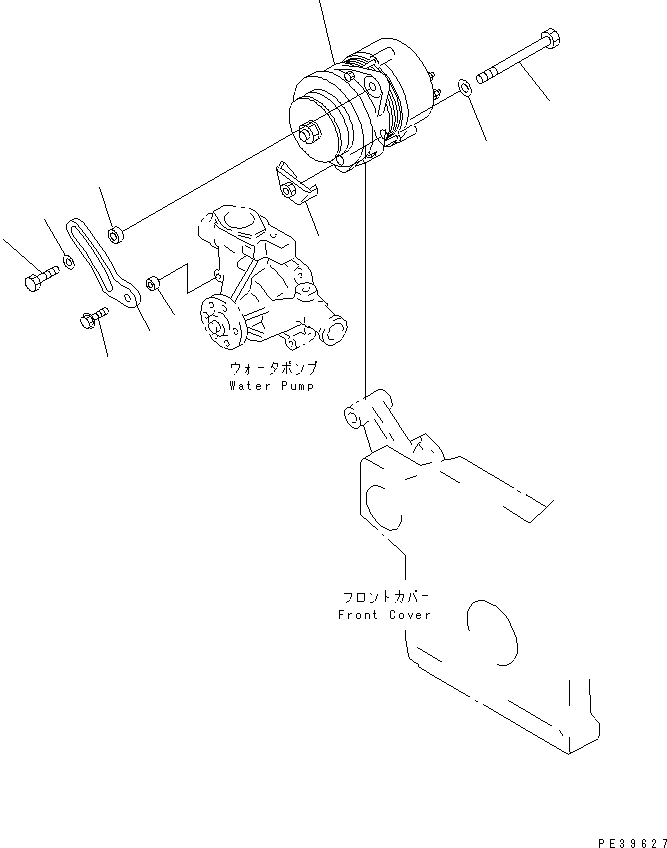 PLATE,ADJUST 6204-81-6680 KOMATSU