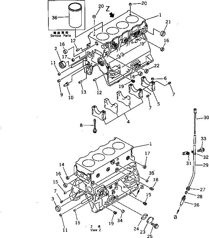 GAUGE,OIL 6204-21-5350 KOMATSU