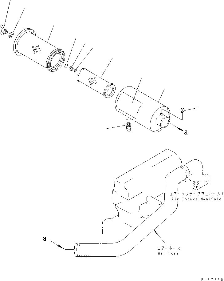 Корпус 6205-81-7210 KOMATSU