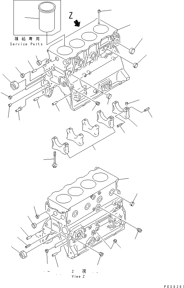 BUSHING,CAMSHAFT 6204-21-1430 KOMATSU