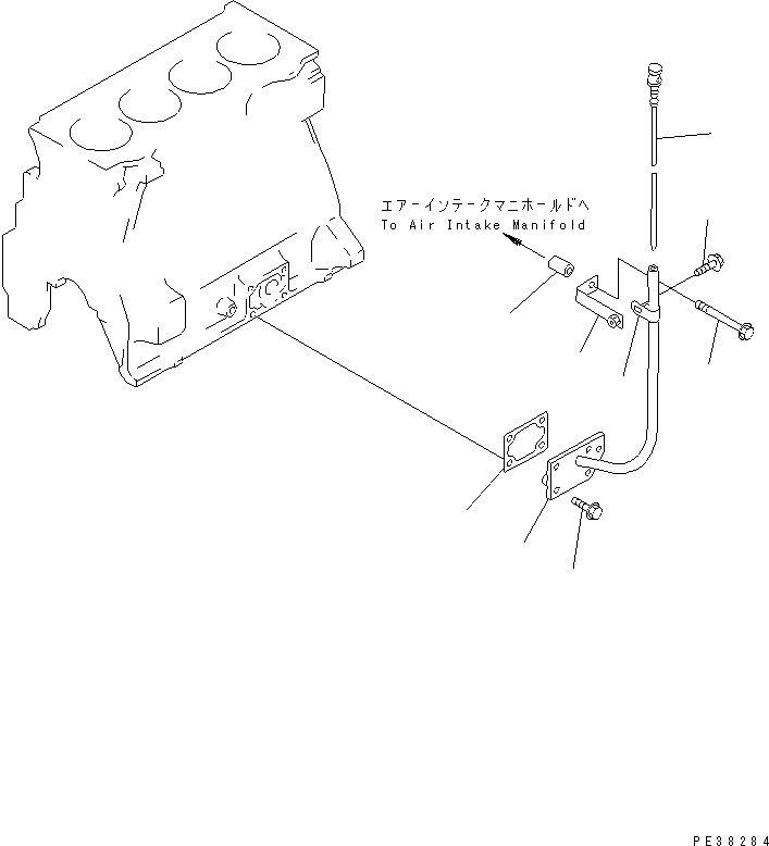 GAUGE,OIL 6204-21-5360 KOMATSU