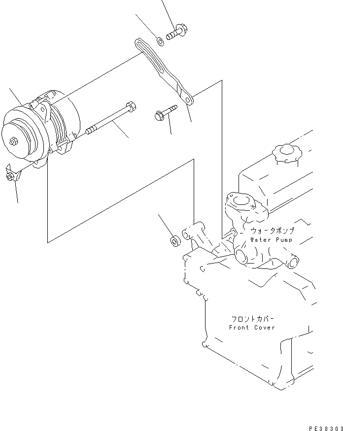 PLATE,ADJUST 6204-81-6630 KOMATSU