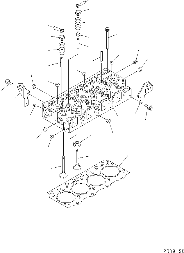 GASKET,HEAD (K1) 6204-11-1812 KOMATSU
