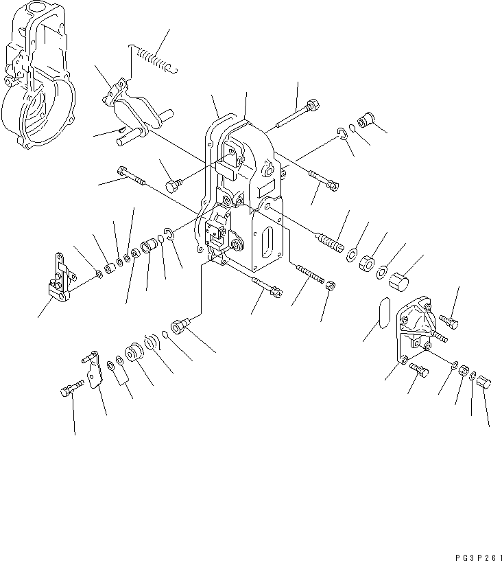 Регулятор в сборе (DK105400-6960) KOMATSU