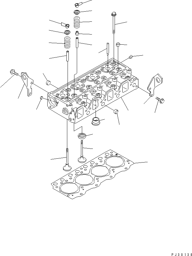 GASKET,HEAD (K1) 6202-12-1810 KOMATSU