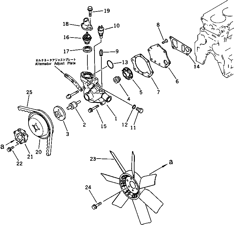 PULLEY¤NON HARDENING 6204-61-3260 KOMATSU