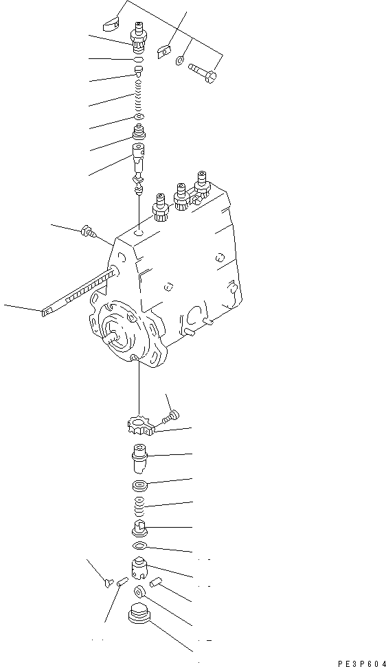 PLUNGER ASS'Y DK131152-8220 KOMATSU