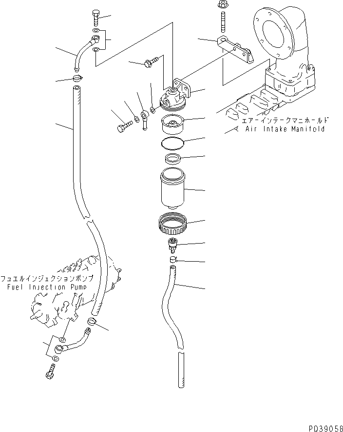 Шланг 07286-01060 KOMATSU