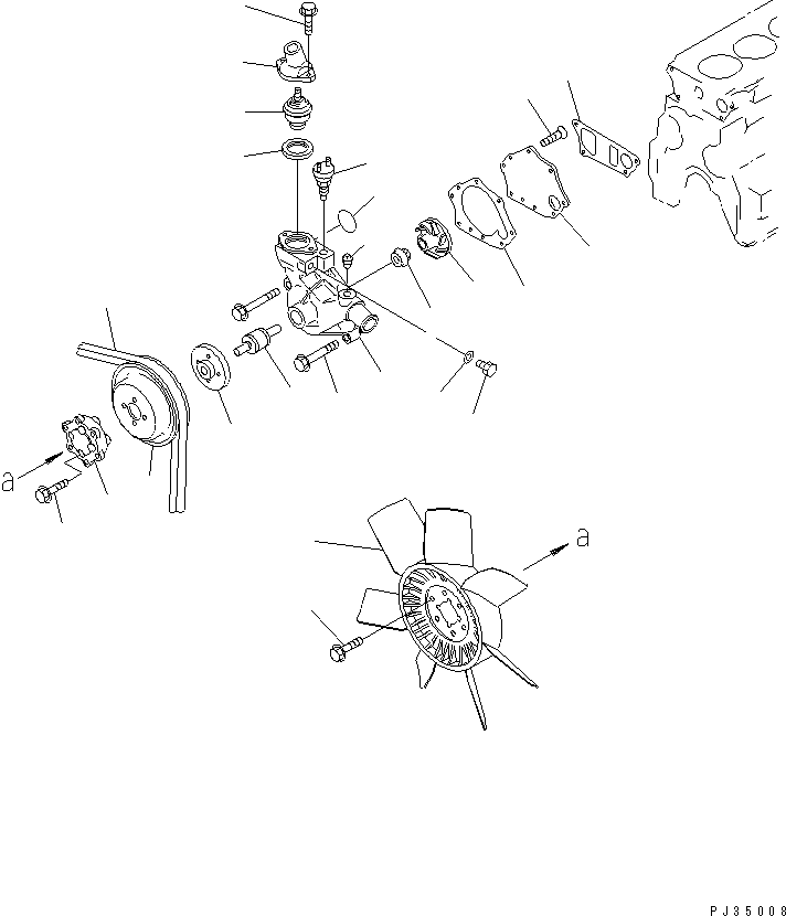FAN,COOLING 600-623-6520 KOMATSU