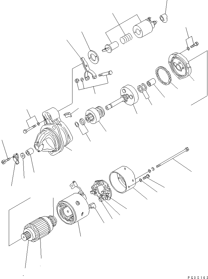 Магнитный выключатель в сборе YMX21035700400 KOMATSU