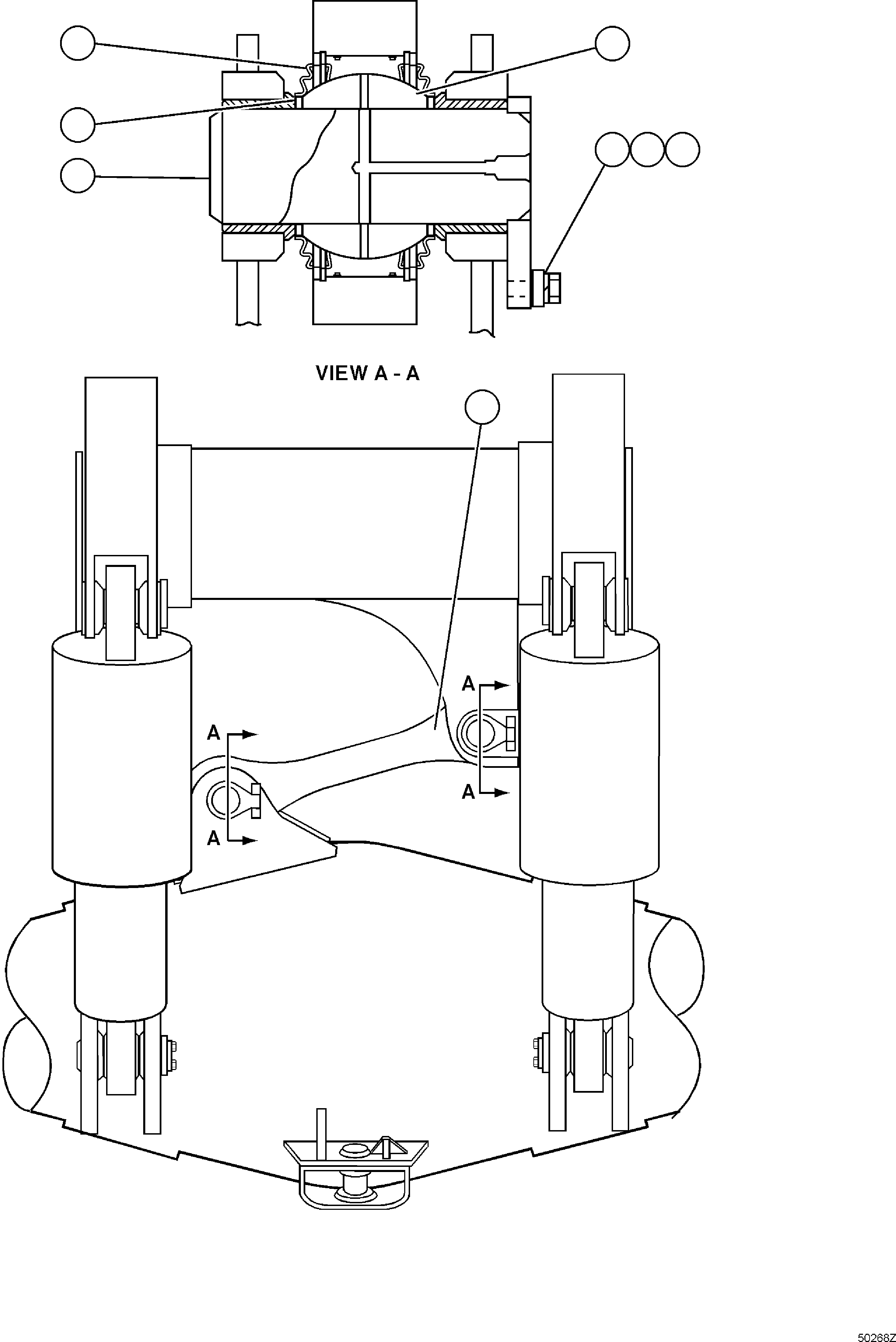 ROD, PANHARD 581-52-11112 KOMATSU