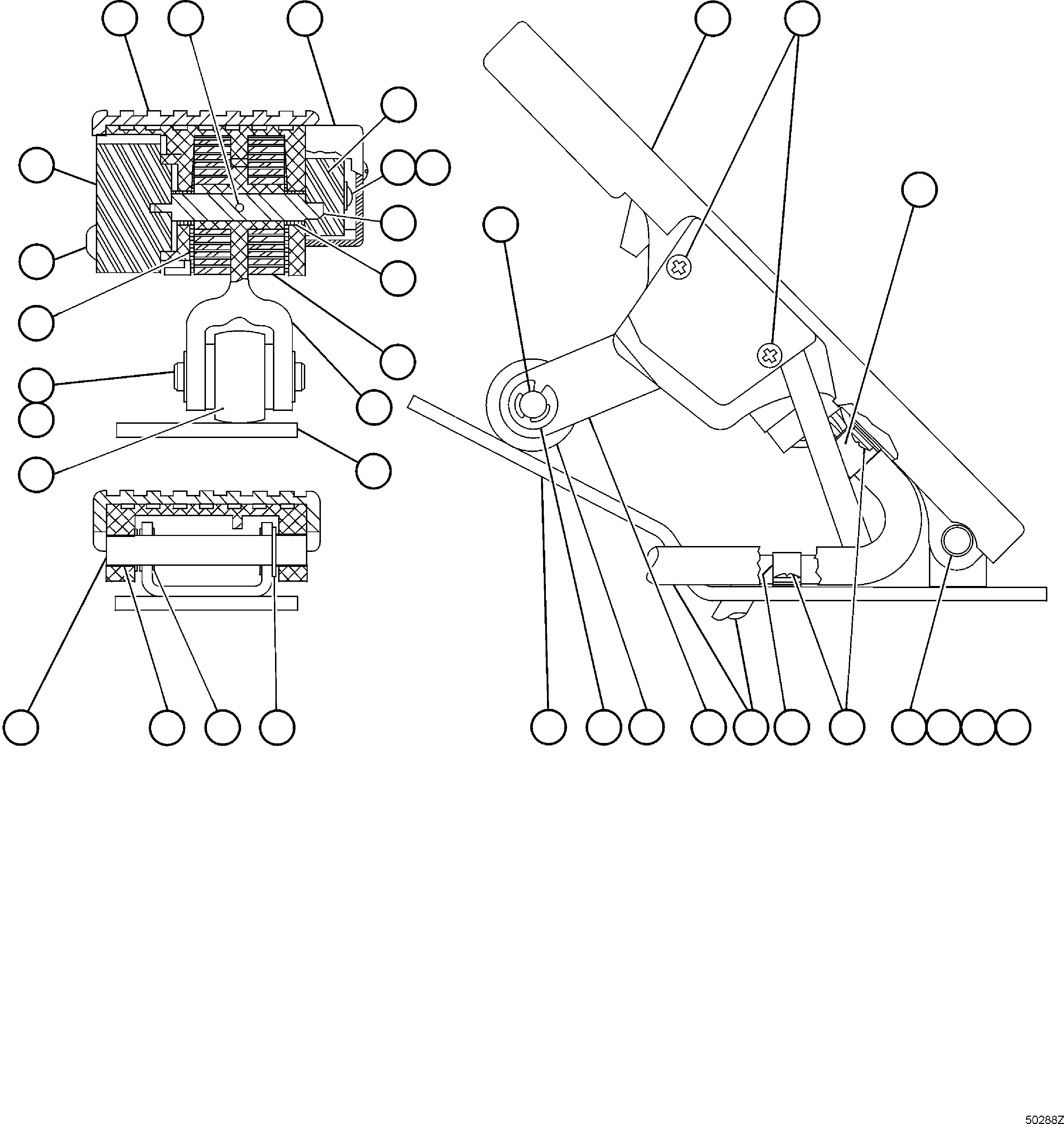 COVER, POTENTIOMETER BF1346 KOMATSU