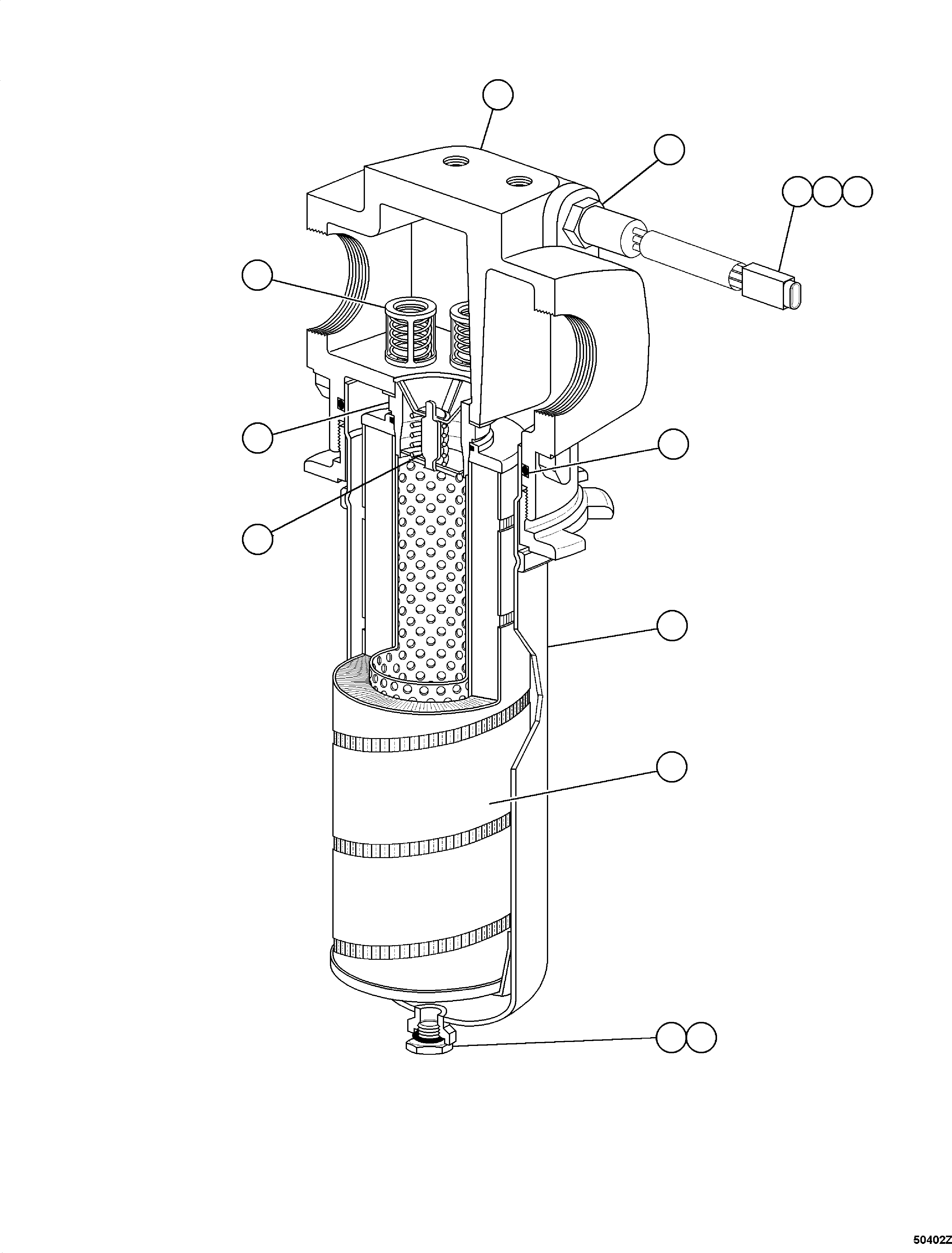 PLUG, BODY CONNECTOR - 3 POSITION 08192-13200 KOMATSU