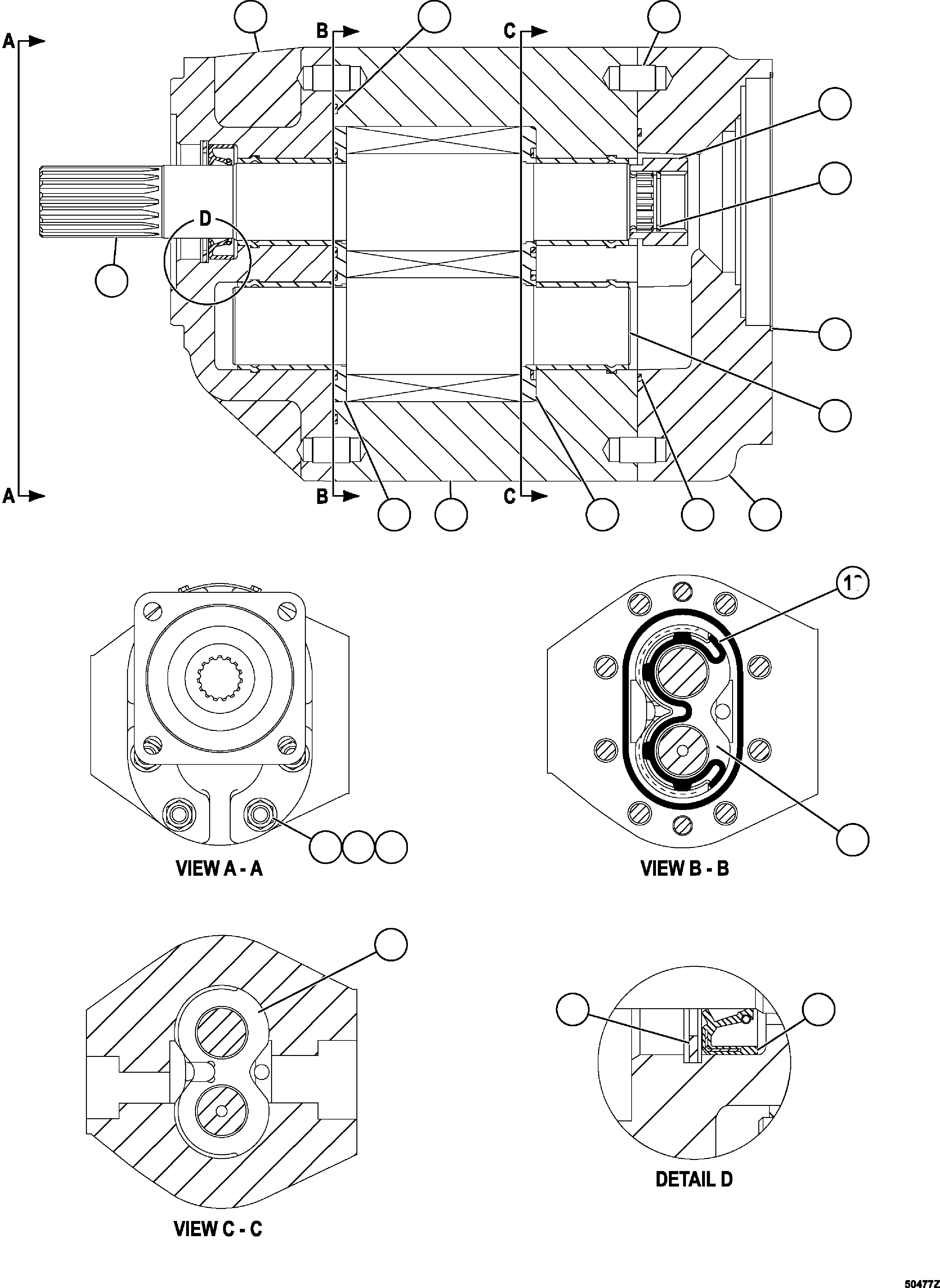 Муфта AHPC0823 KOMATSU