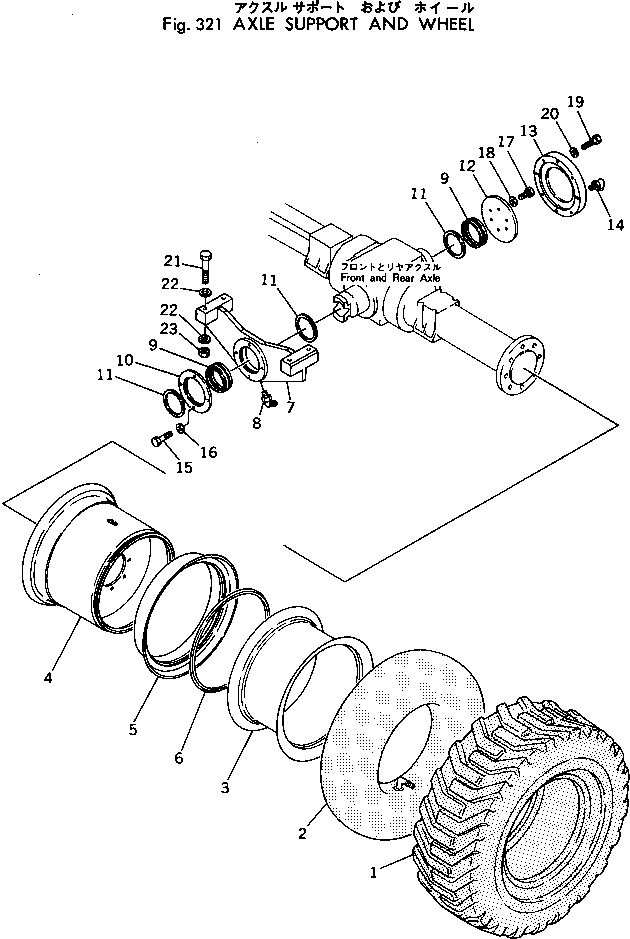 Колесо 385-10135271 KOMATSU