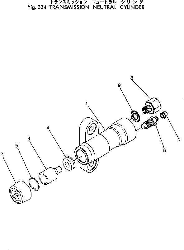 Соединительный штуцер 385-10155971 KOMATSU