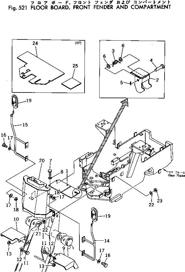 COMPARTMENT 385-10121172 KOMATSU