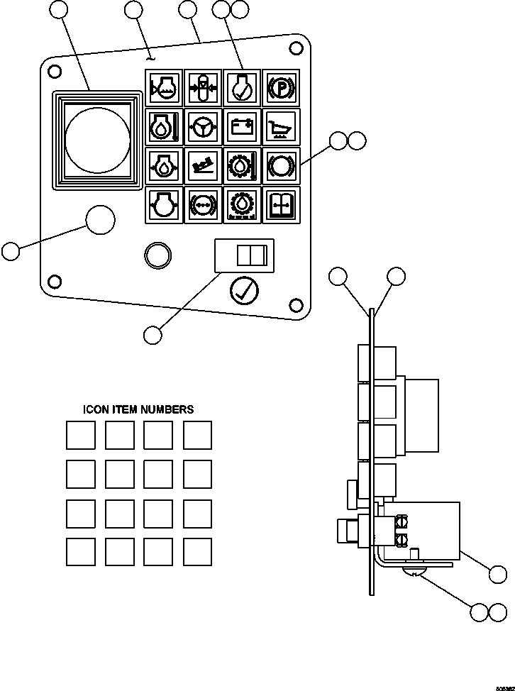 DECAL, BODY FLOAT EG4435 KOMATSU
