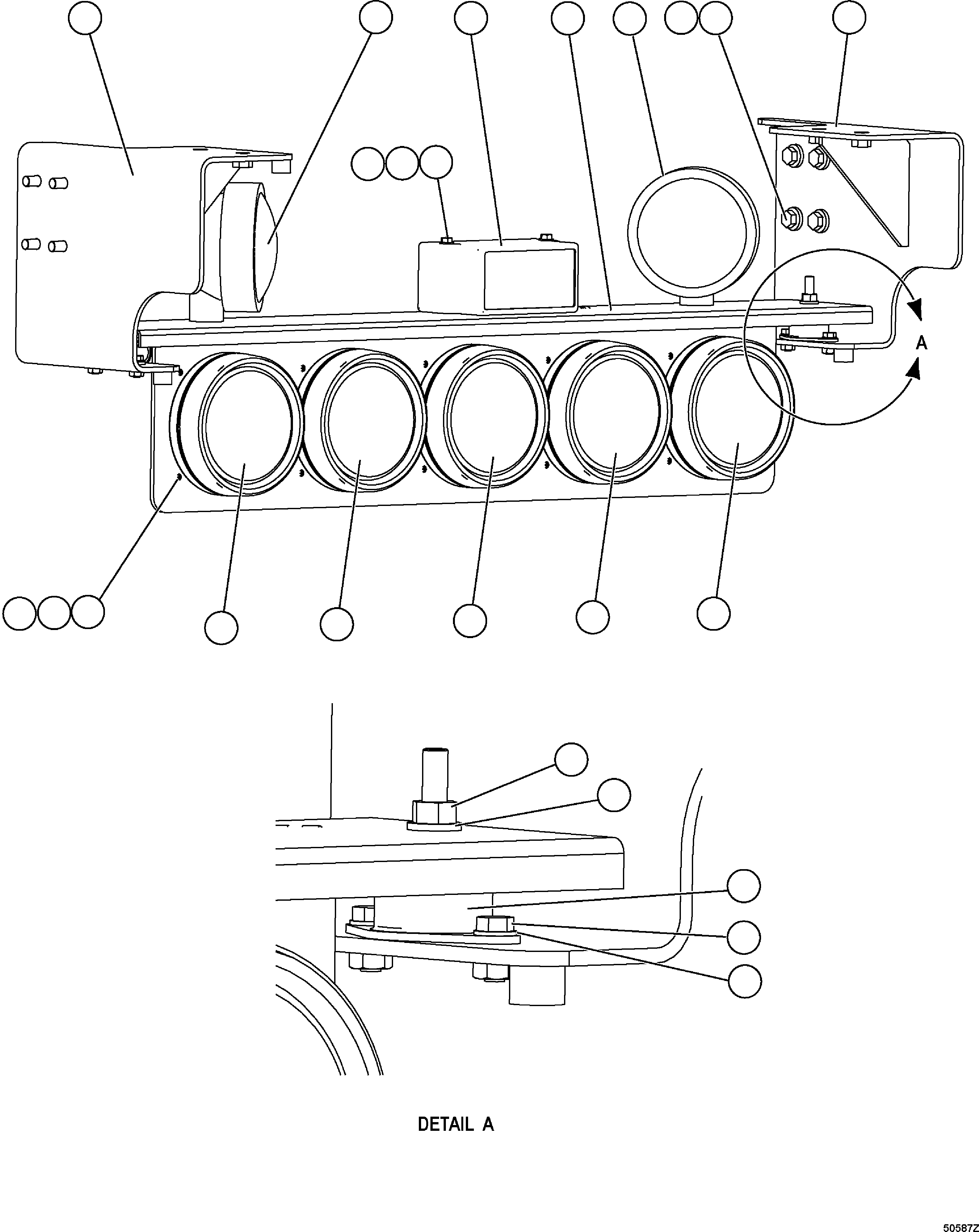 LIGHT, RED PC1793 KOMATSU