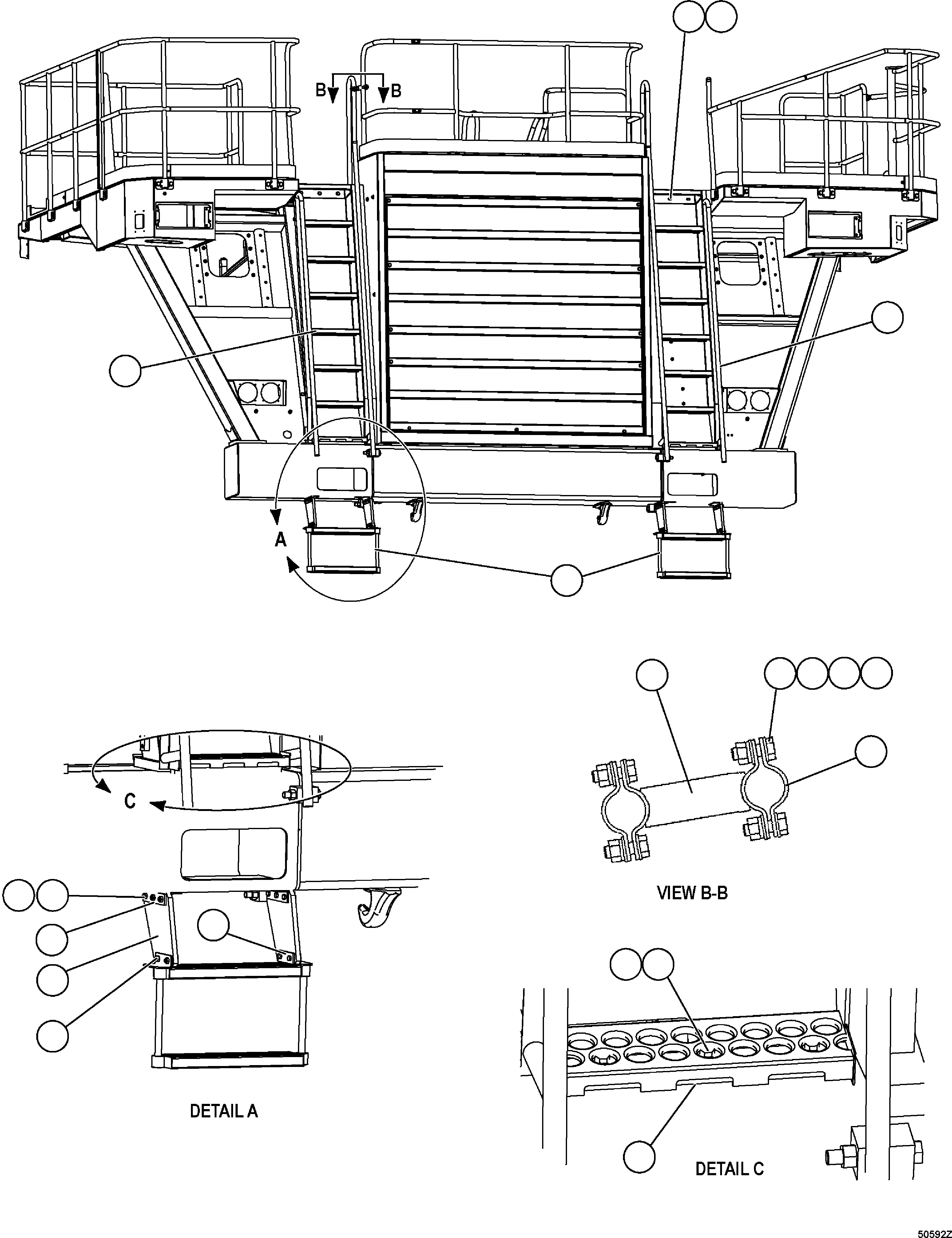 Опора EM3322 KOMATSU