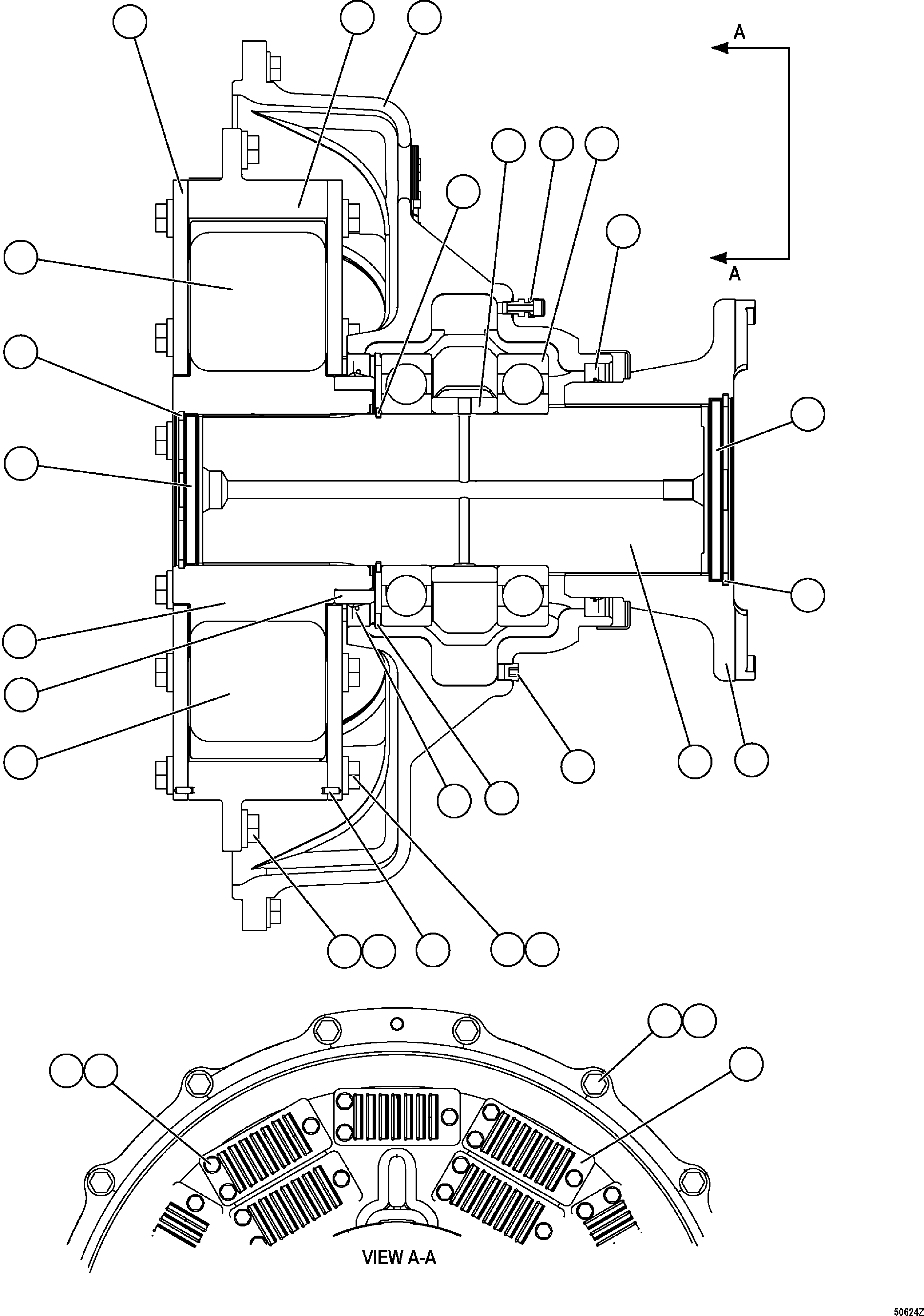 ENGINE DAMPER (SEE INDEX) 562-01-32005 KOMATSU