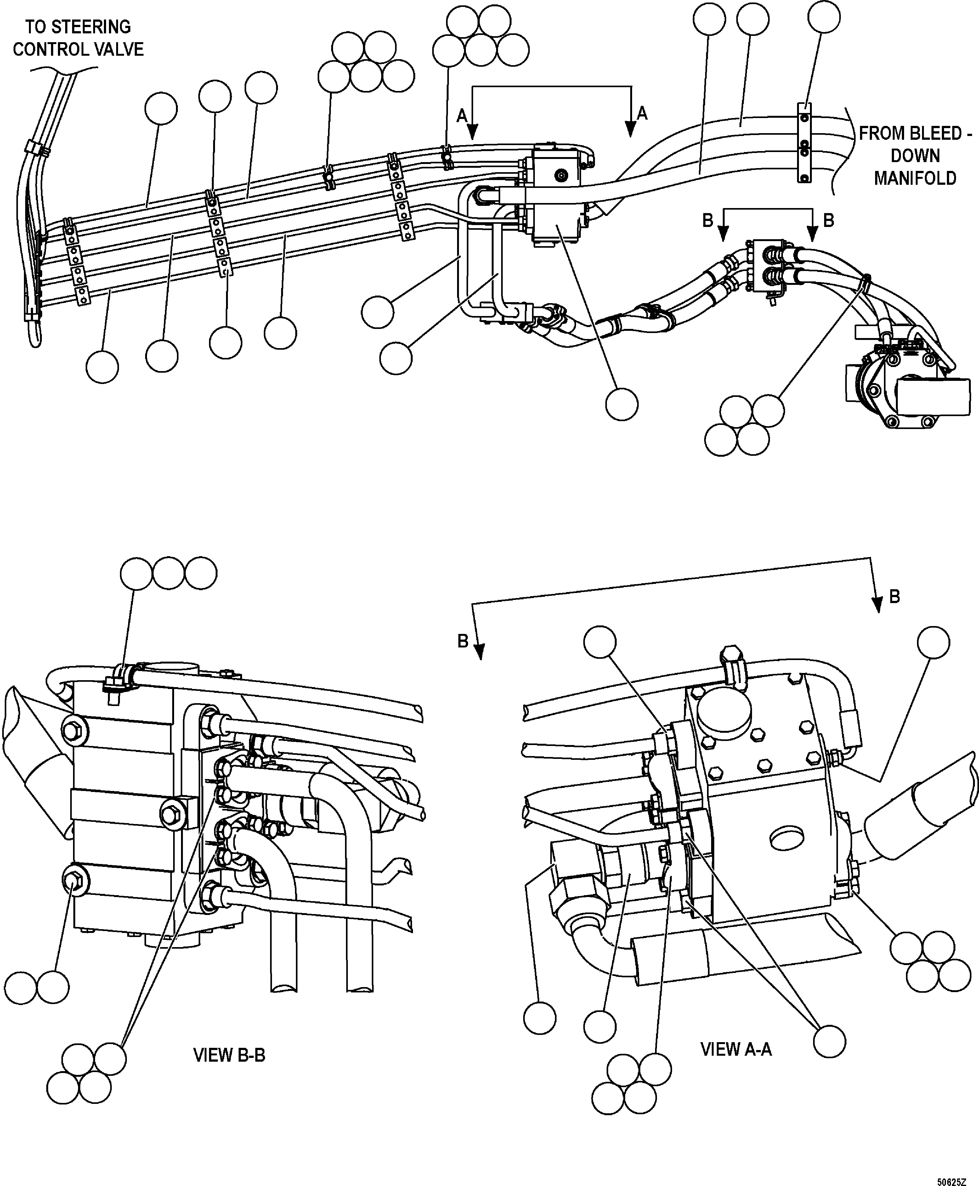 Трубка EK8326 KOMATSU