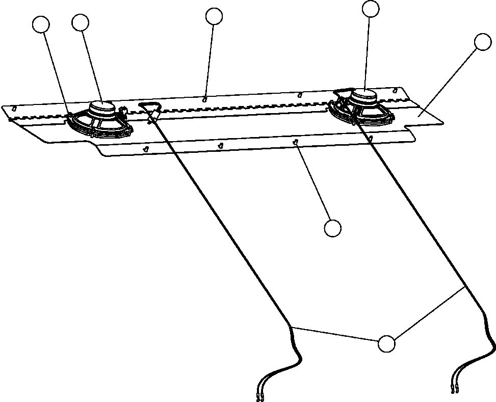 HARNESS, SPEAKER EL2946 KOMATSU