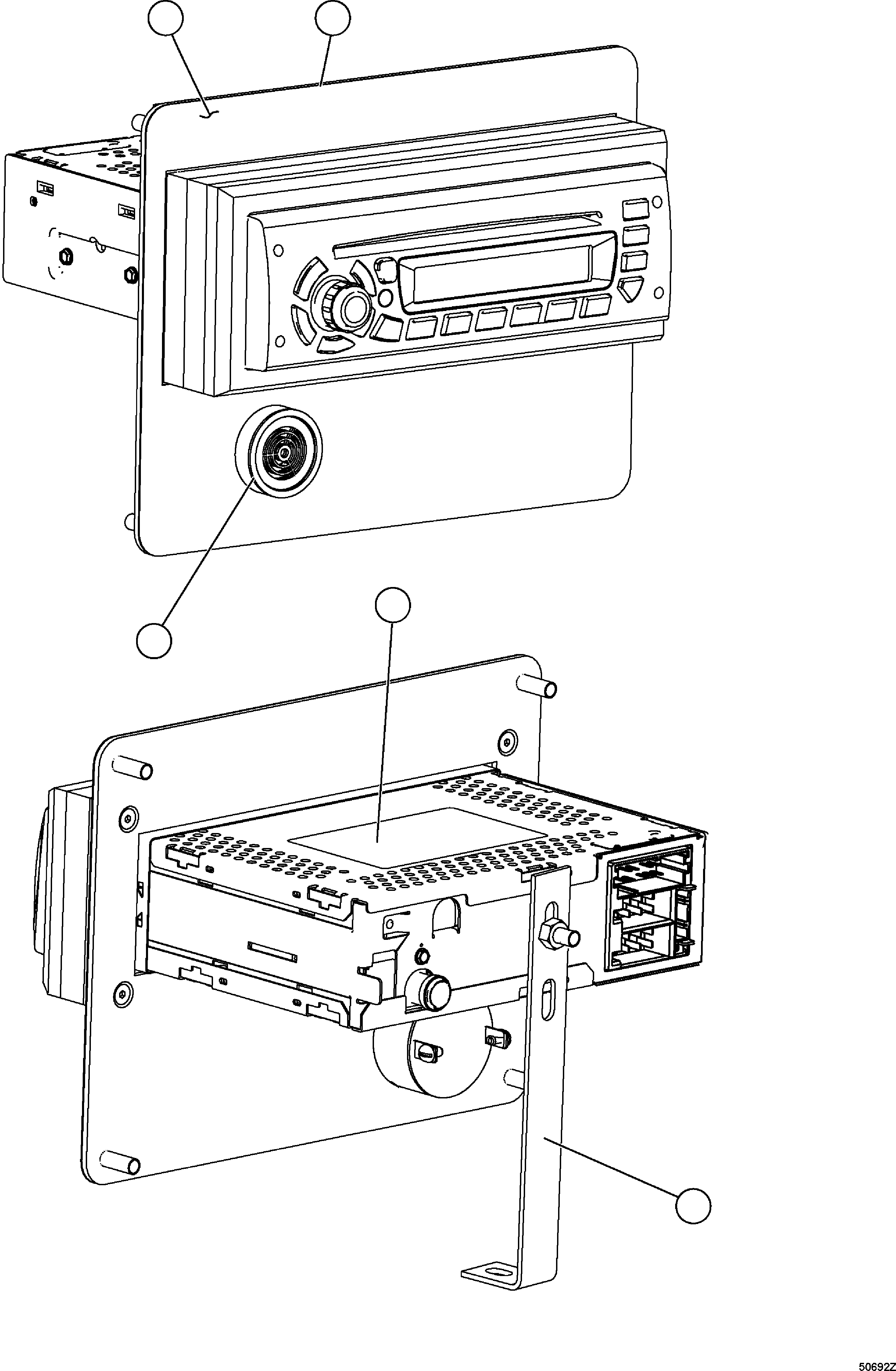 ALARM, AUDIBLE PB1951 KOMATSU